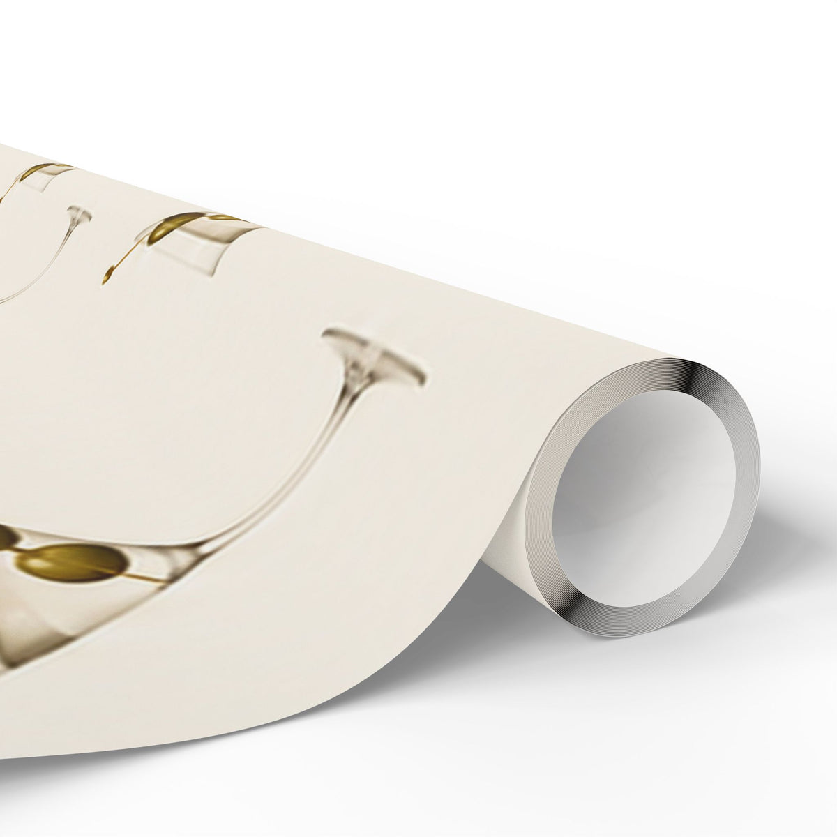 Cream Dirty Martini Wrapping Paper