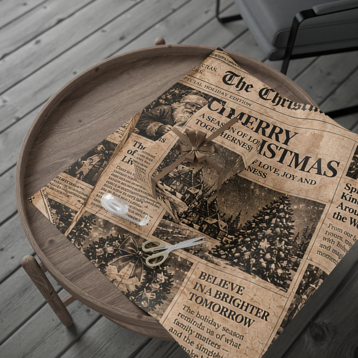 The Christmas Times Wrapping Paper