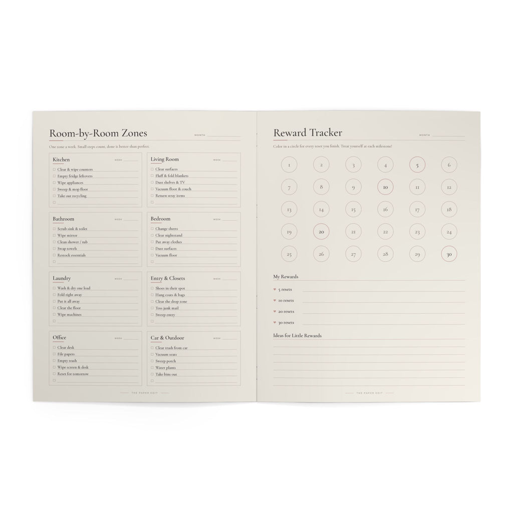 ADHD Cleaning Planner