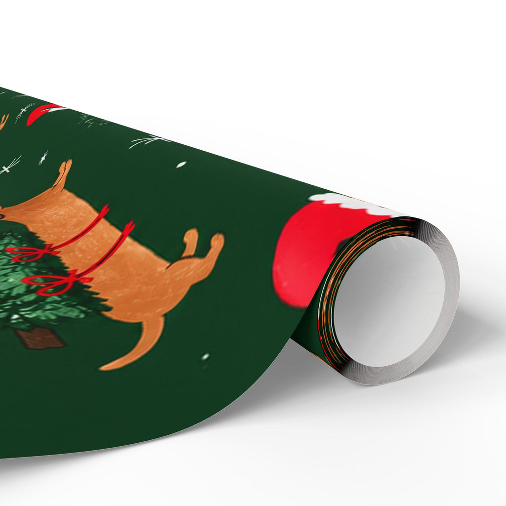 Christmas Dachshund Wrapping Paper