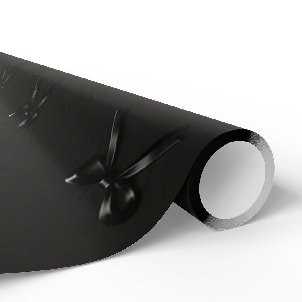Black Bows Designer Wrapping Paper