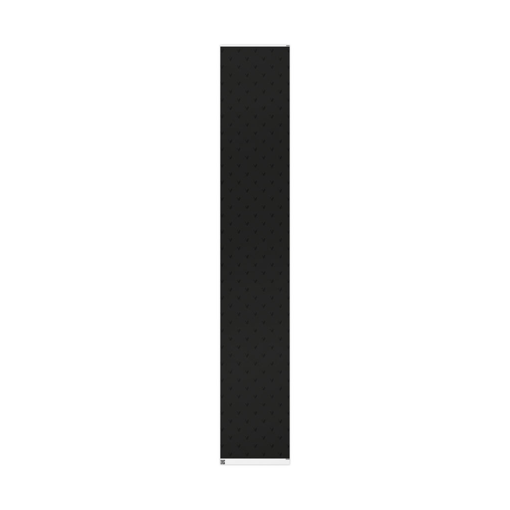 Black on Black Hearts Wrapping Paper