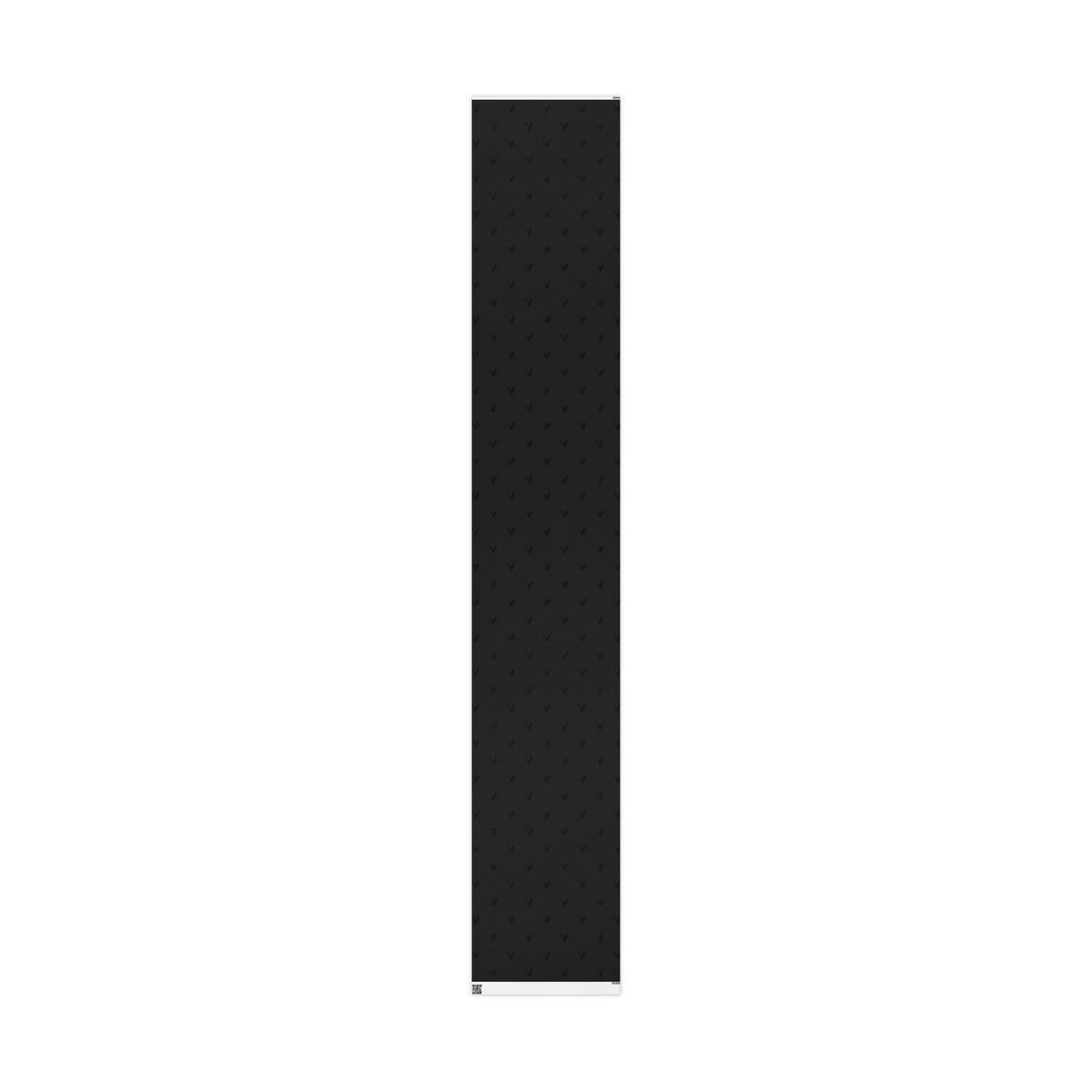 Black on Black Hearts Wrapping Paper