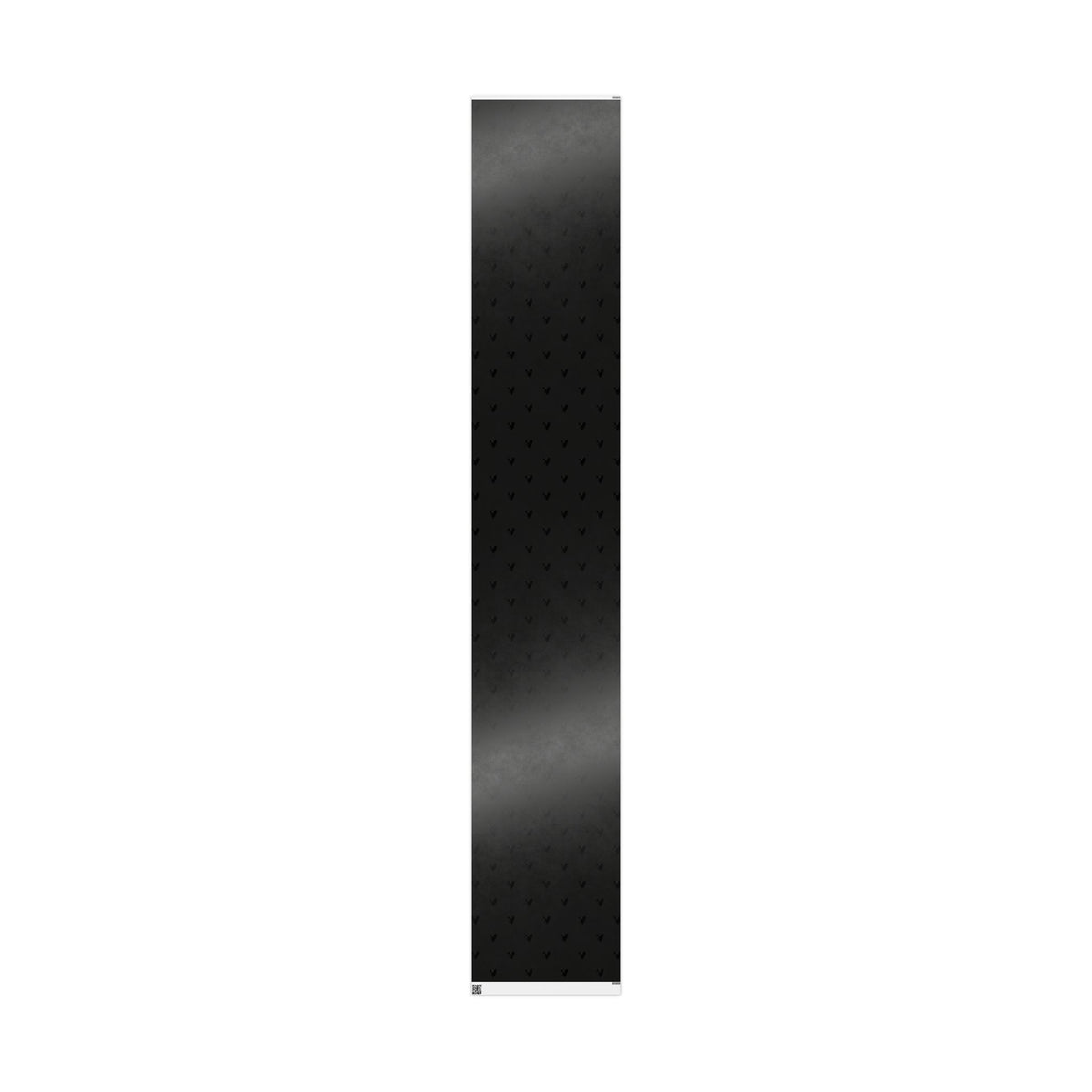 Black on Black Hearts Wrapping Paper