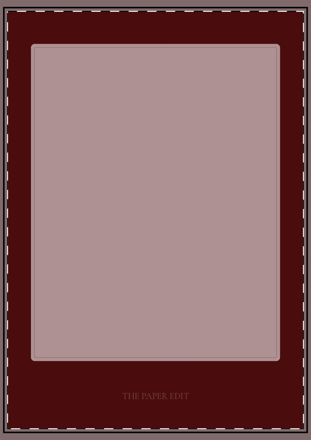Maroon Bows Happy Birthday Card