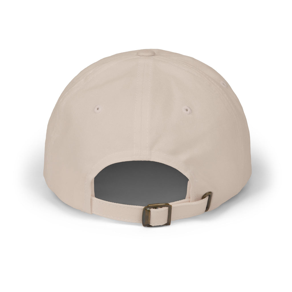 bb♡ Dad Hat in Stone, back with adjustable strap