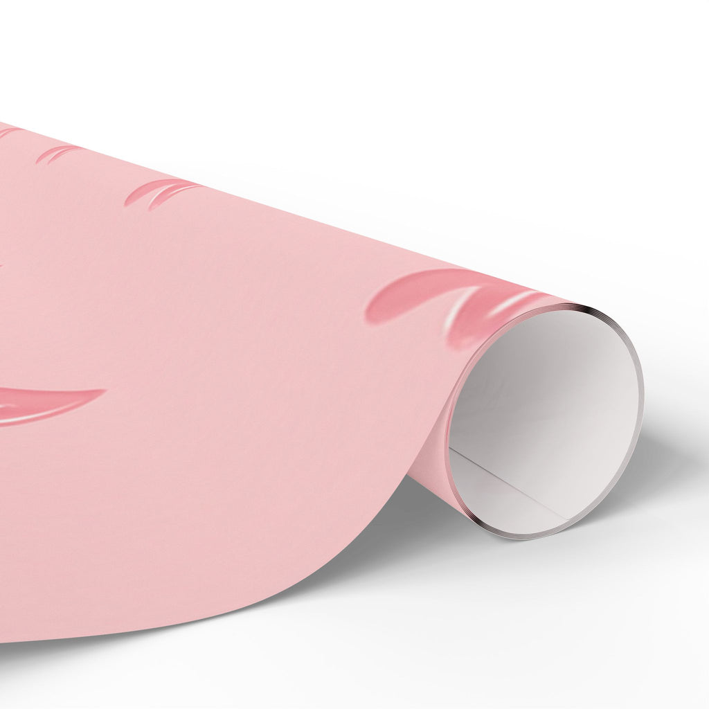 Pink on Pink Hearts Wrapping Paper