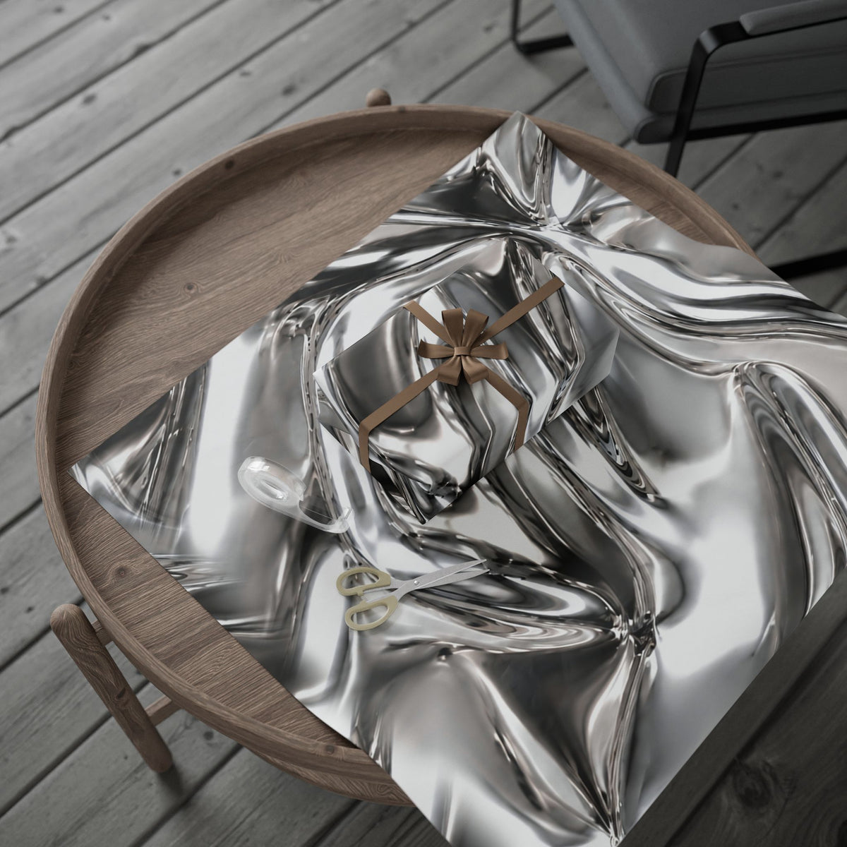 Chrome Wrapping Paper