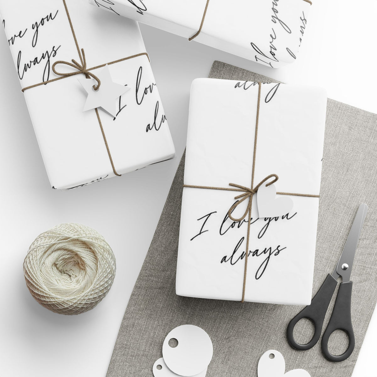 I Love You Always Wrapping Paper