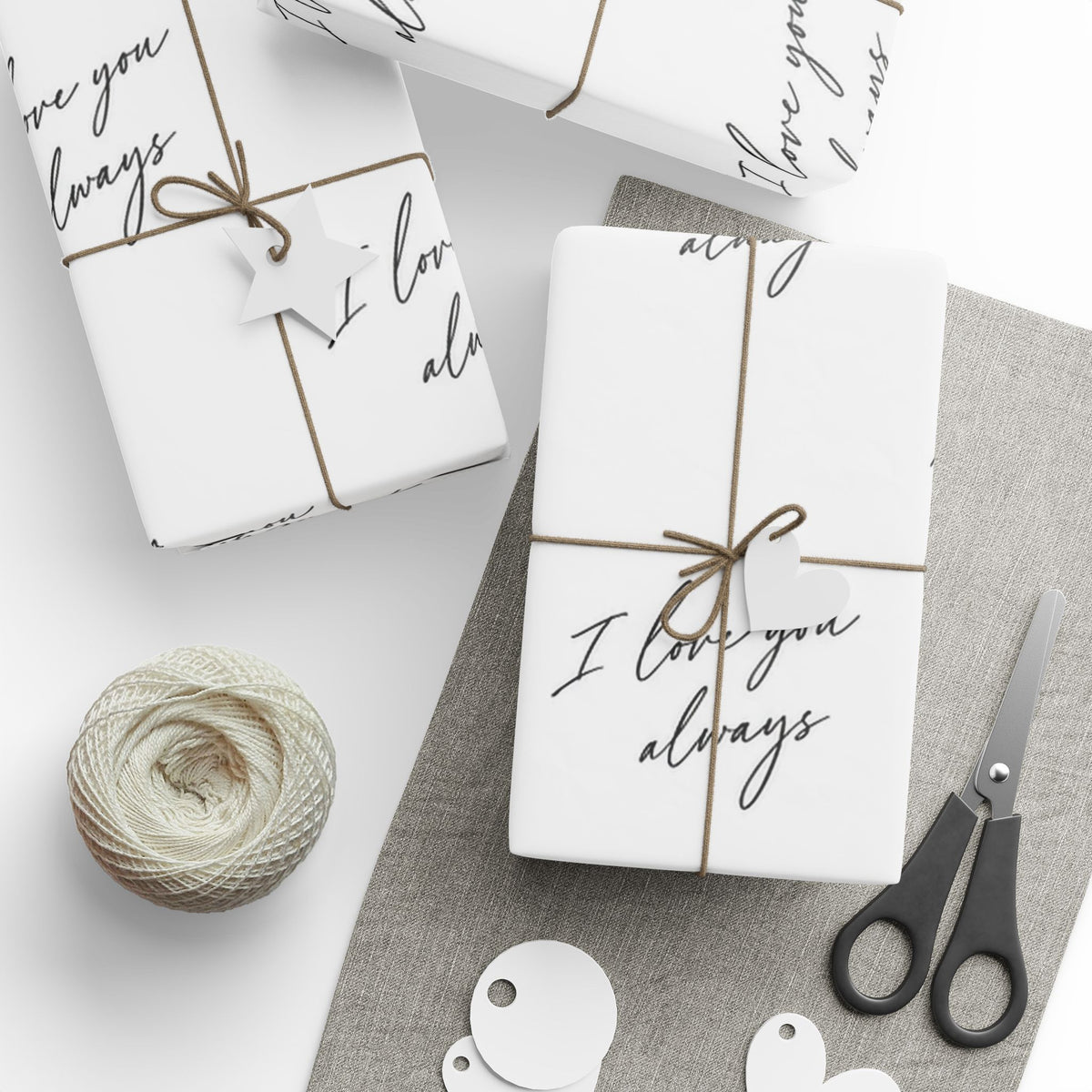 I Love You Always Wrapping Paper