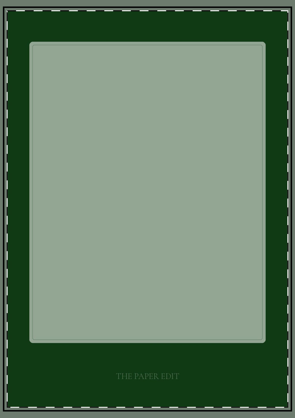 Green Bows Thank You Card