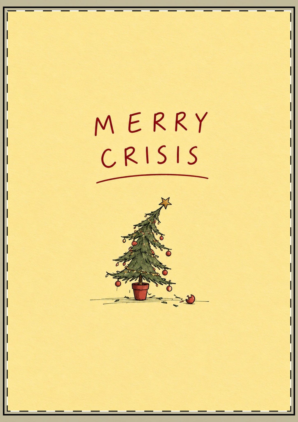 Merry Crisis Card