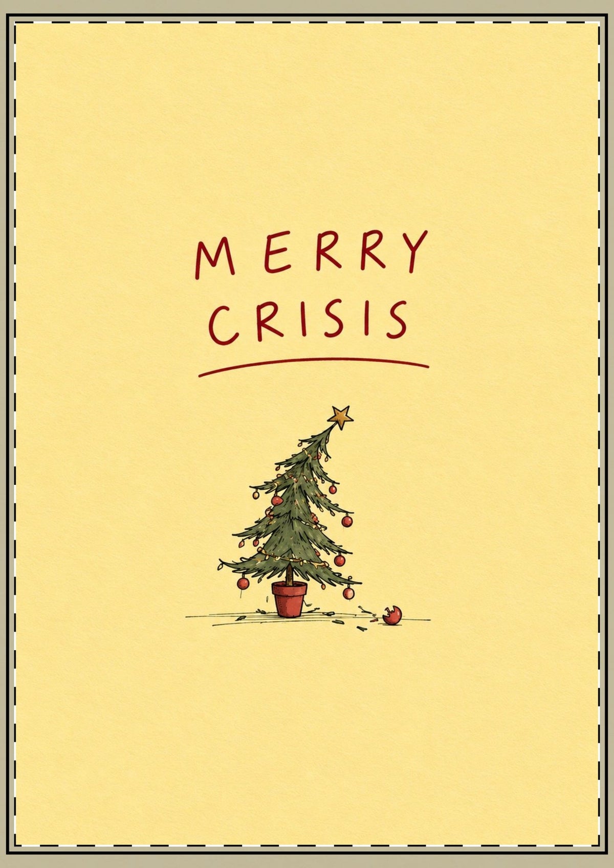 Merry Crisis Card