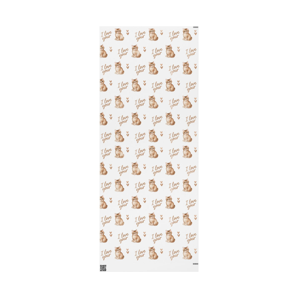 I Love Your Kitty Wrapping Paper