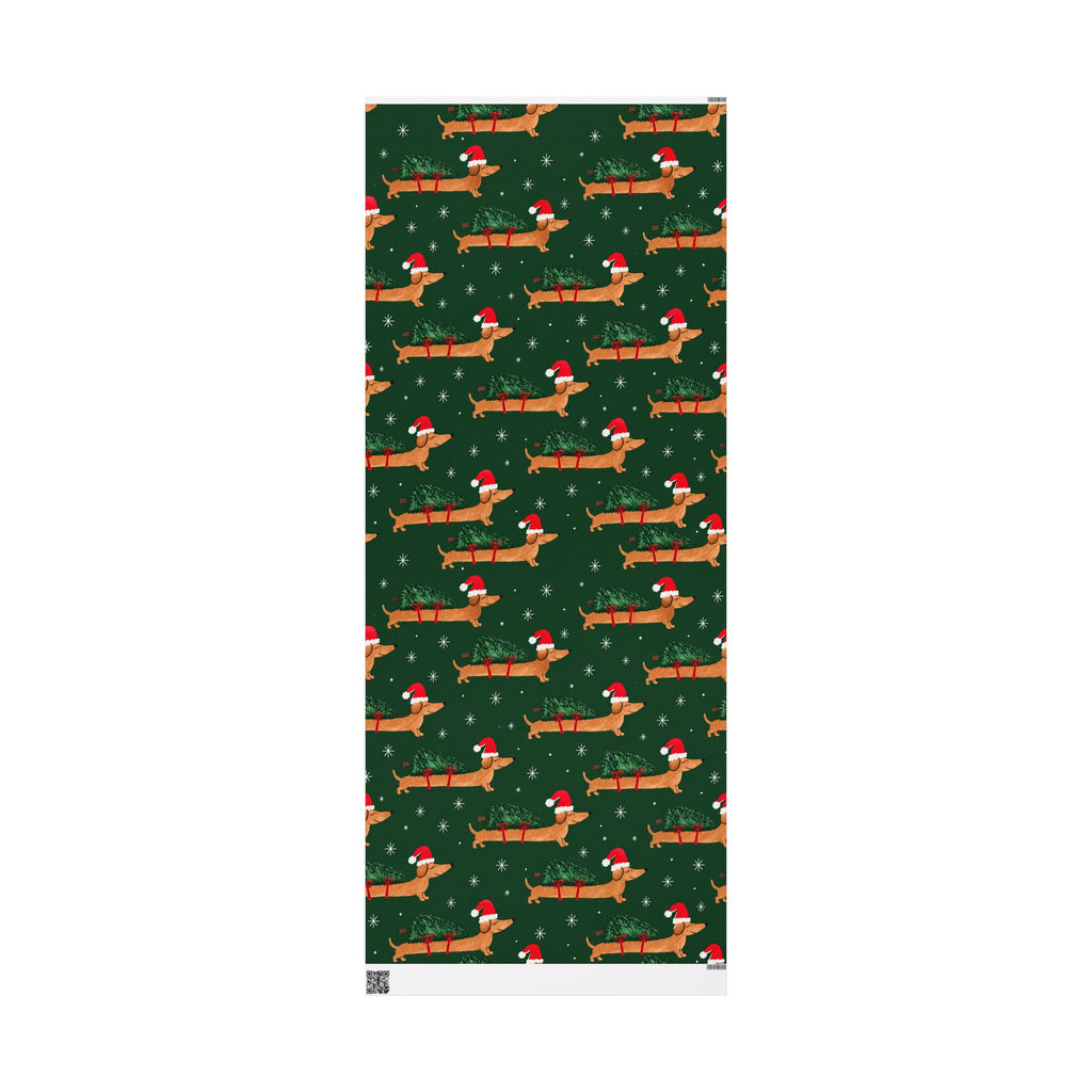 Christmas Dachshund Wrapping Paper