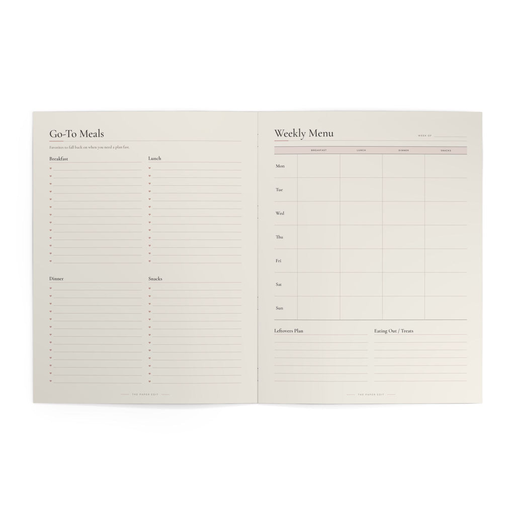 Meal Prep Planner