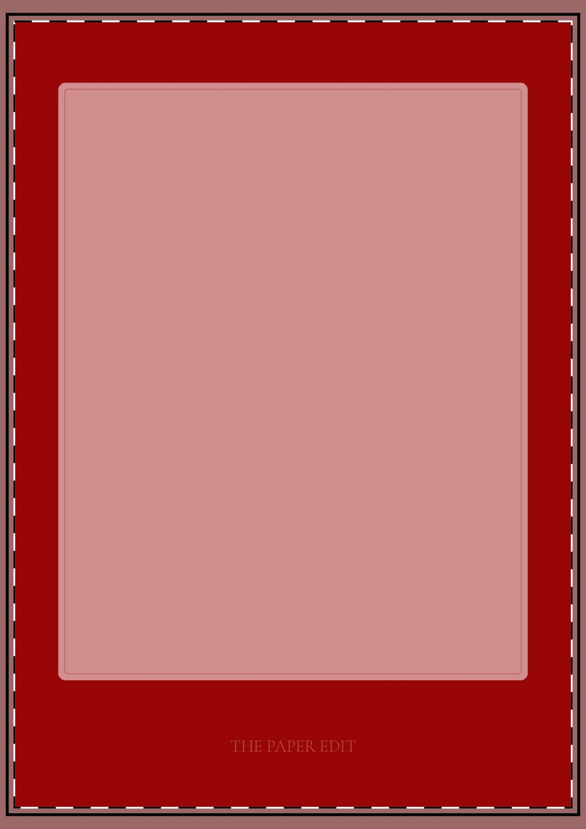 Red Stockings Holiday Card