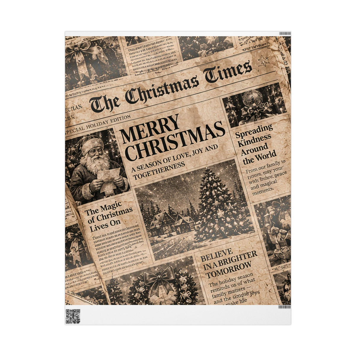 The Christmas Times Wrapping Paper