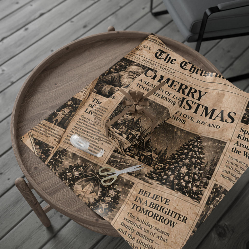 The Christmas Times Wrapping Paper