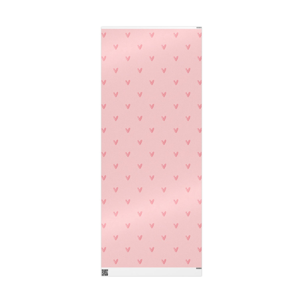 Pink on Pink Hearts Wrapping Paper