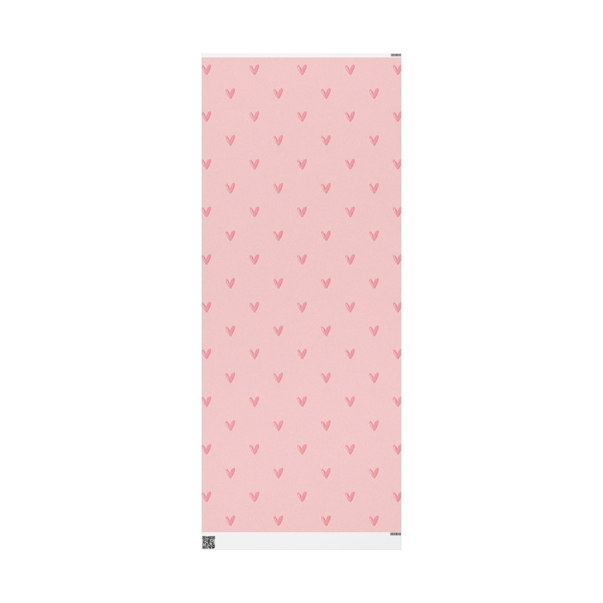 Pink on Pink Hearts Wrapping Paper