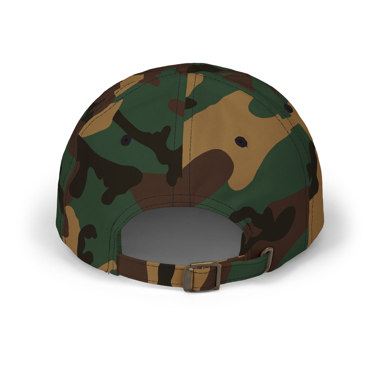 bb♡ Dad Hat in Green Camo, back with adjustable strap