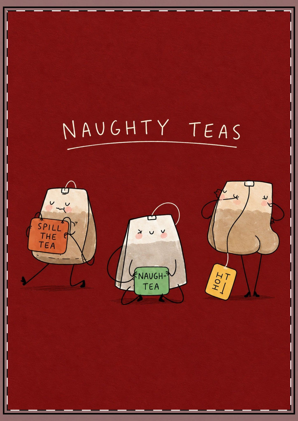 Naughty Teas Card