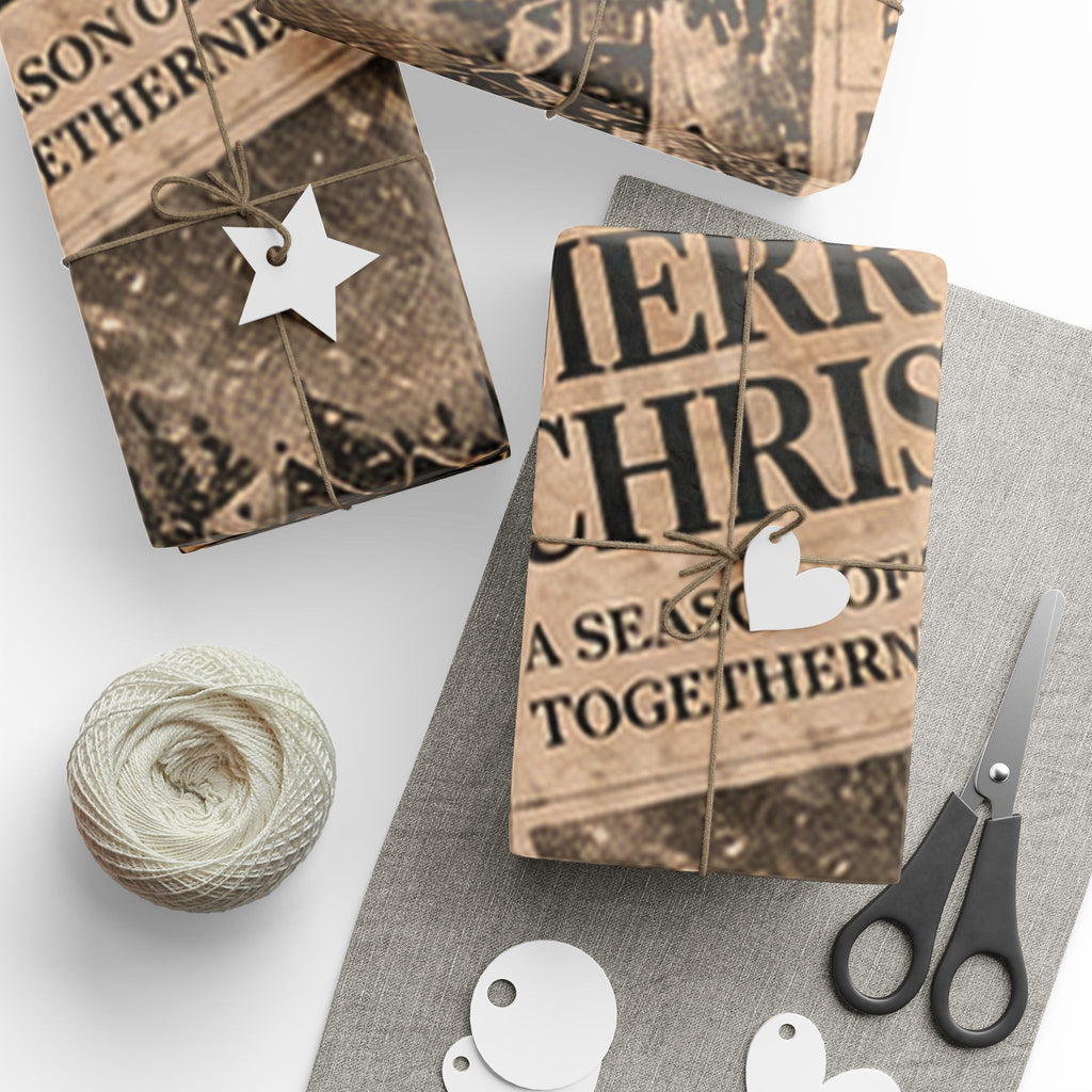The Christmas Times Wrapping Paper