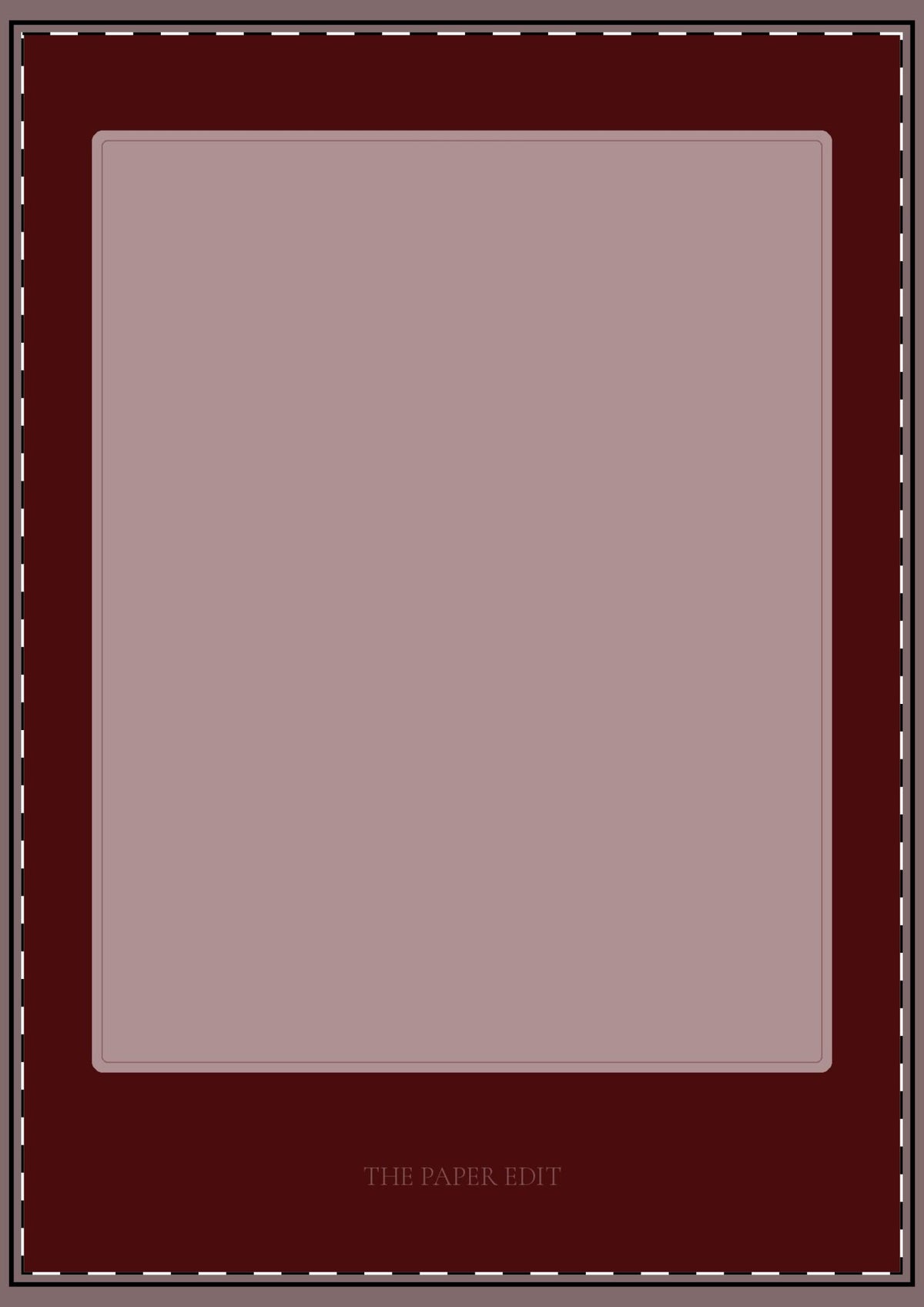 Maroon Bows Thank You Card