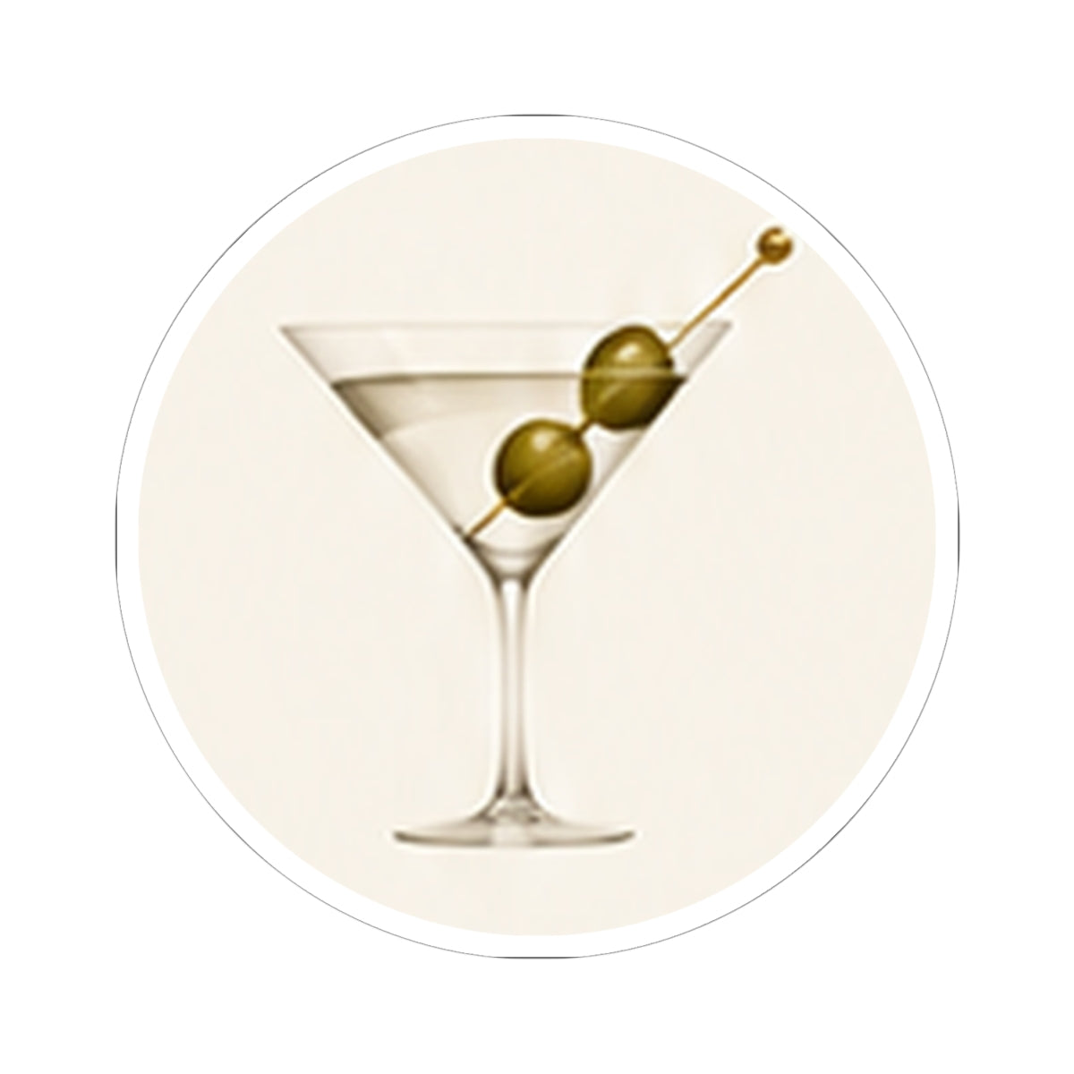 Dirty Martini Sticker
