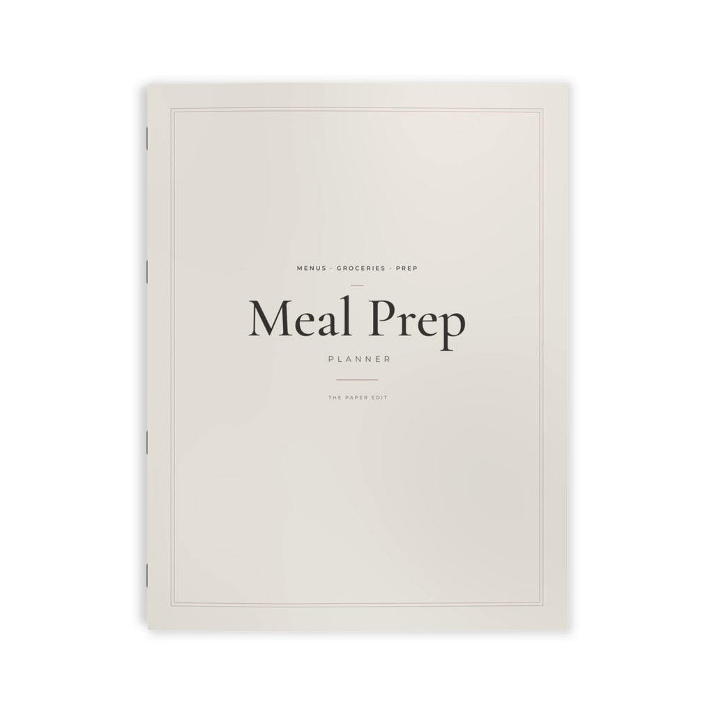 Meal Prep Planner