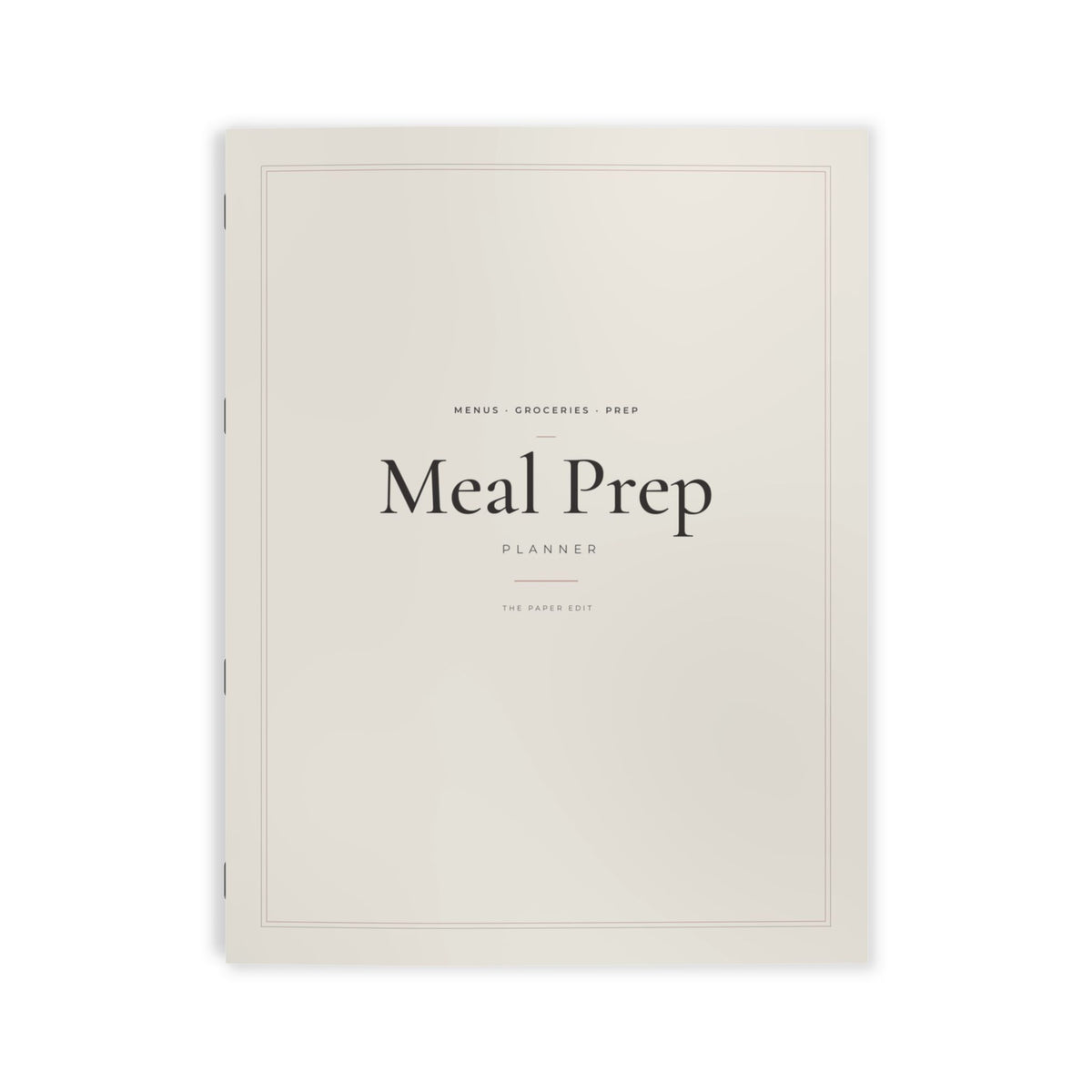 Meal Prep Planner