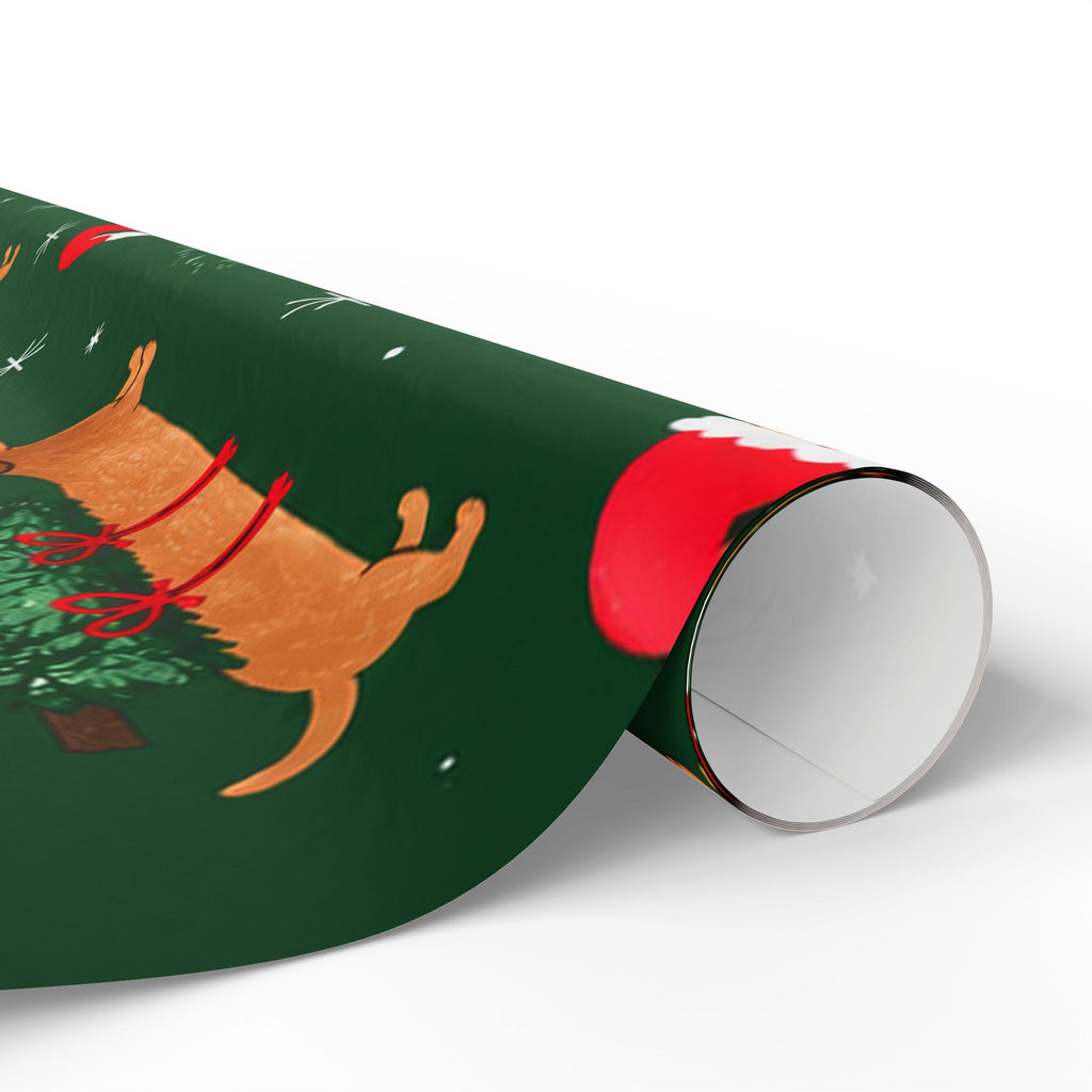 Christmas Dachshund Wrapping Paper