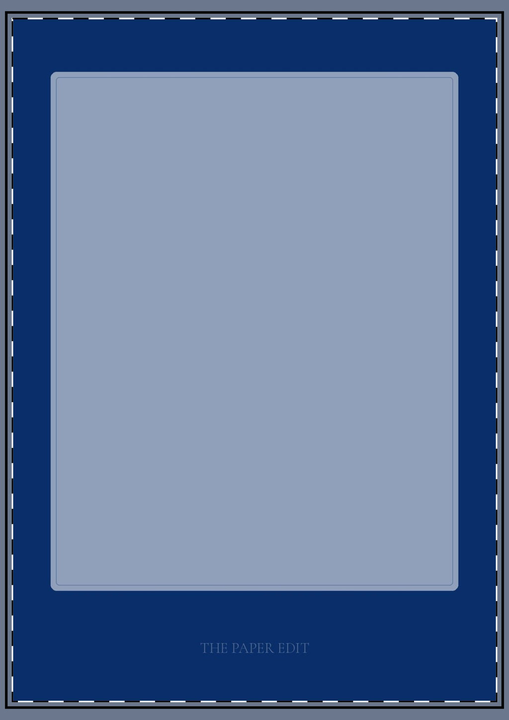 Blue Menorah Hanukkah Card