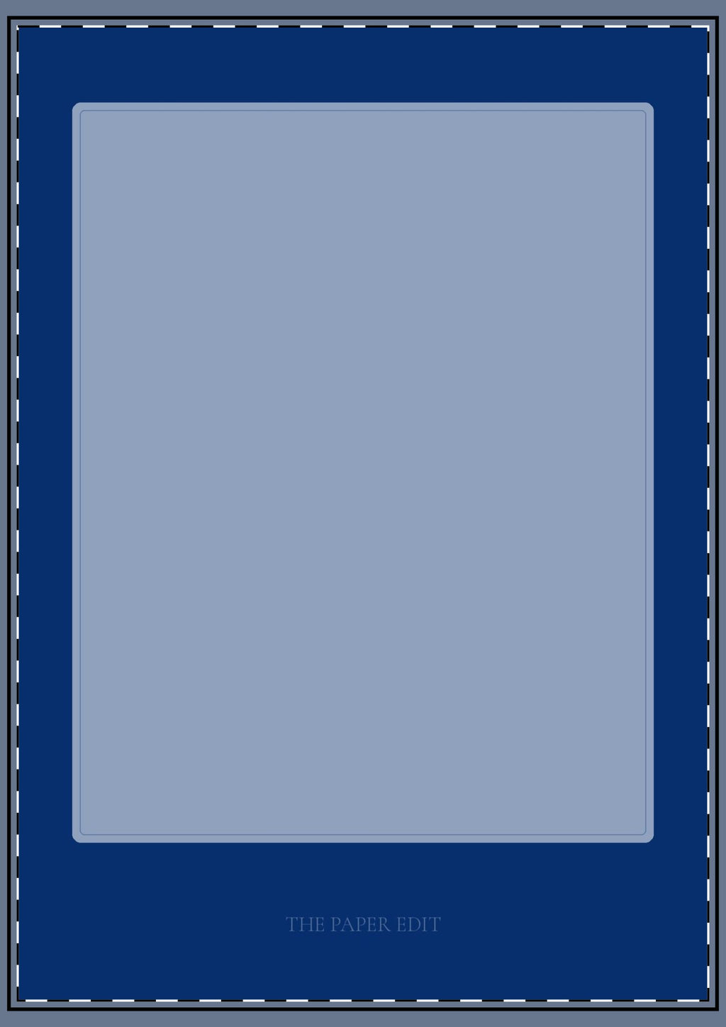 Blue Star of David Hanukkah Card