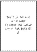Snoring Loud As Fuck Card