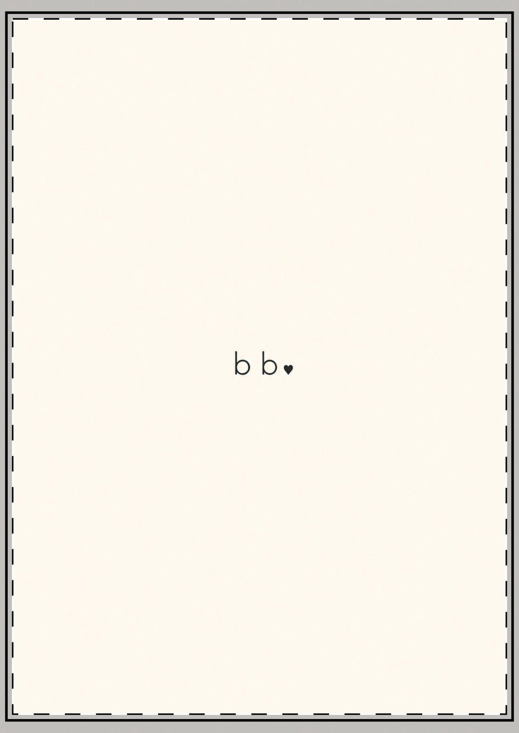 bb♡ Card