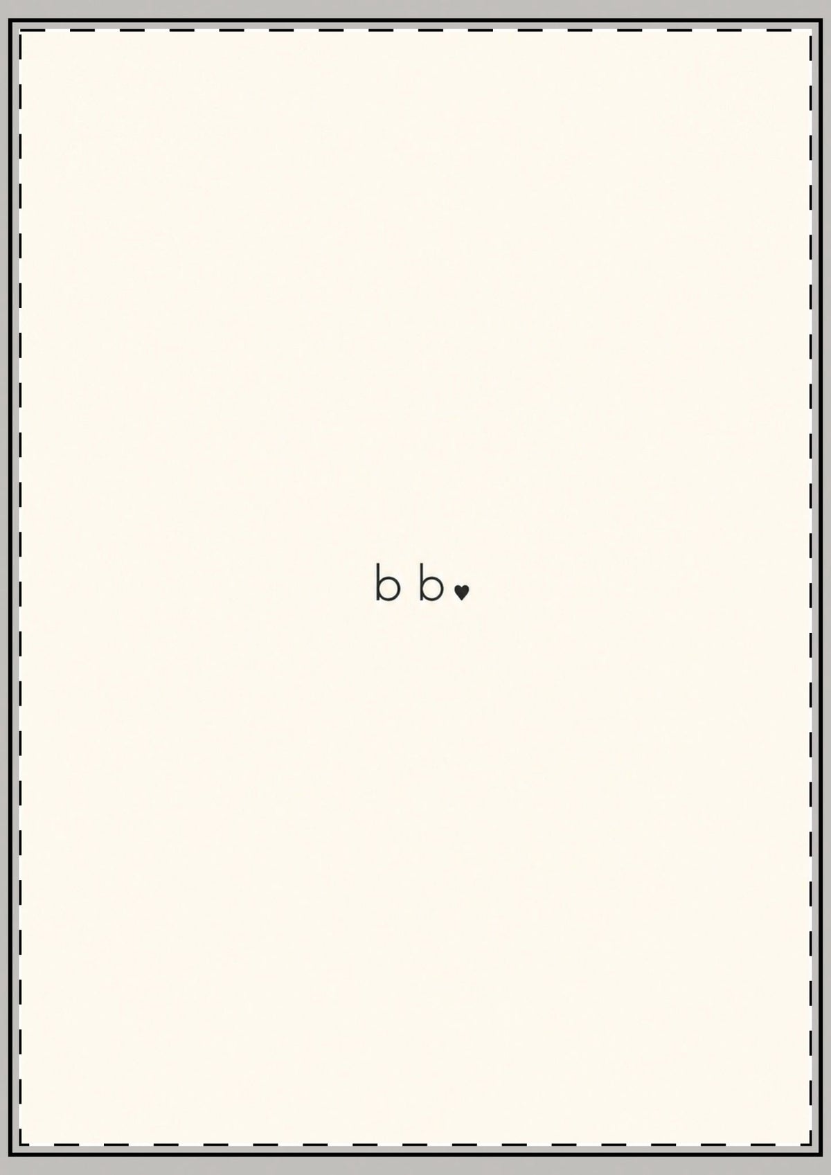 bb♡ Card