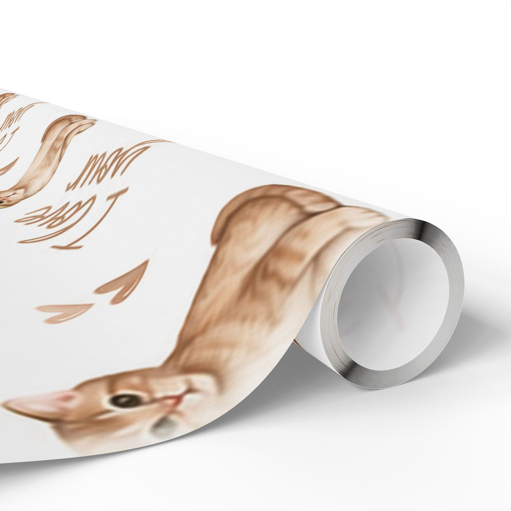 I Love Your Kitty Wrapping Paper