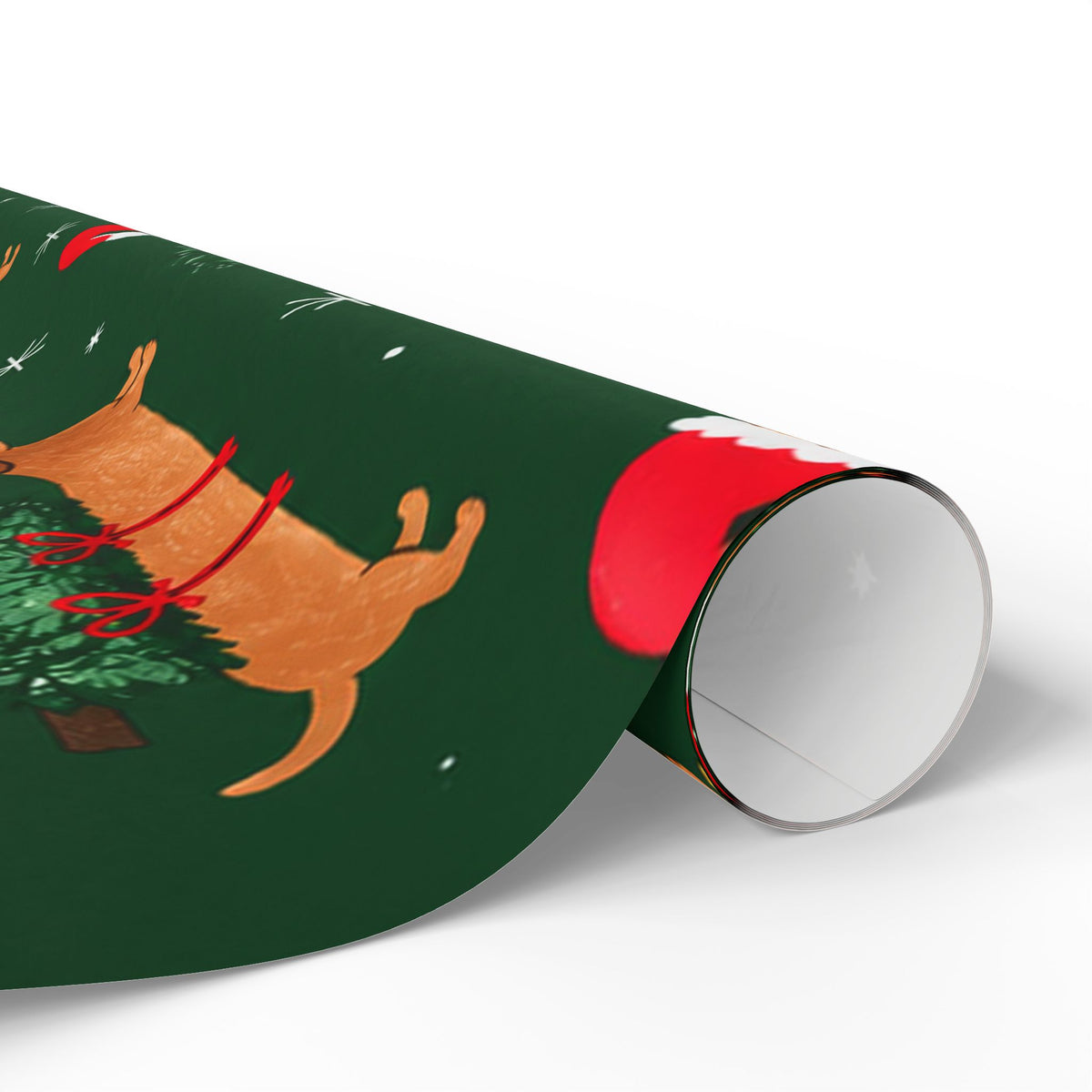 Christmas Dachshund Wrapping Paper