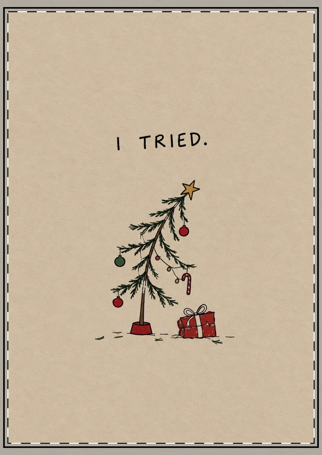 I Tried Card