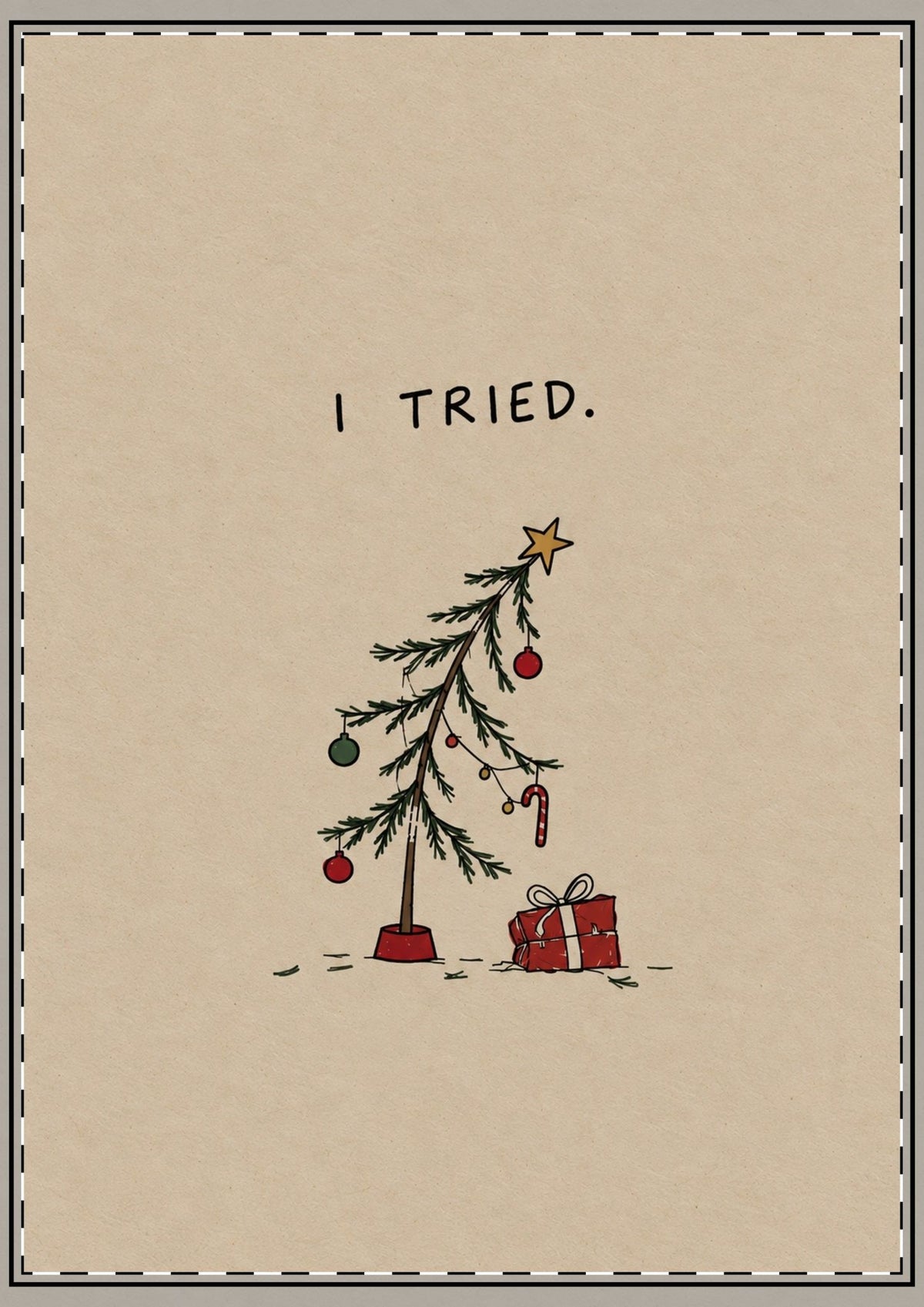 I Tried Card