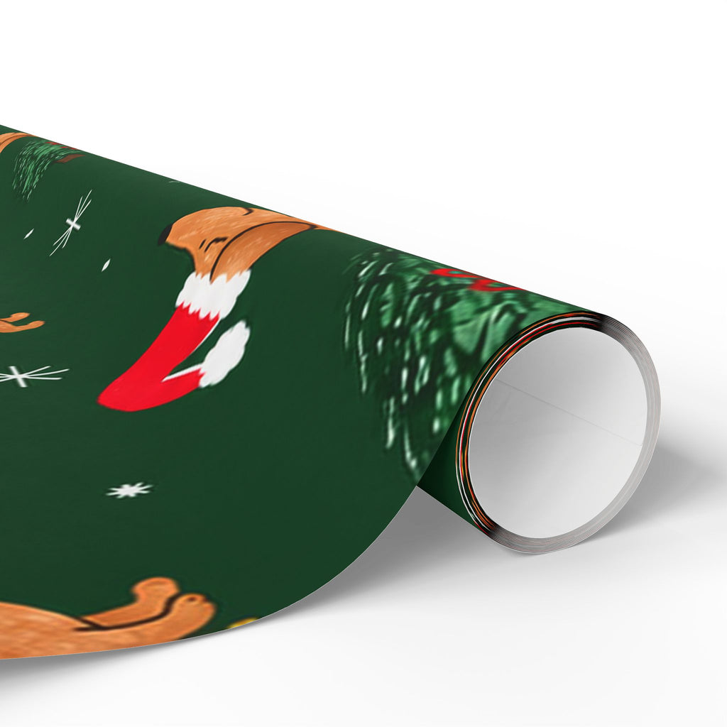 Christmas Dachshund Wrapping Paper