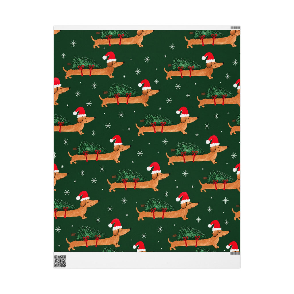 Christmas Dachshund Wrapping Paper