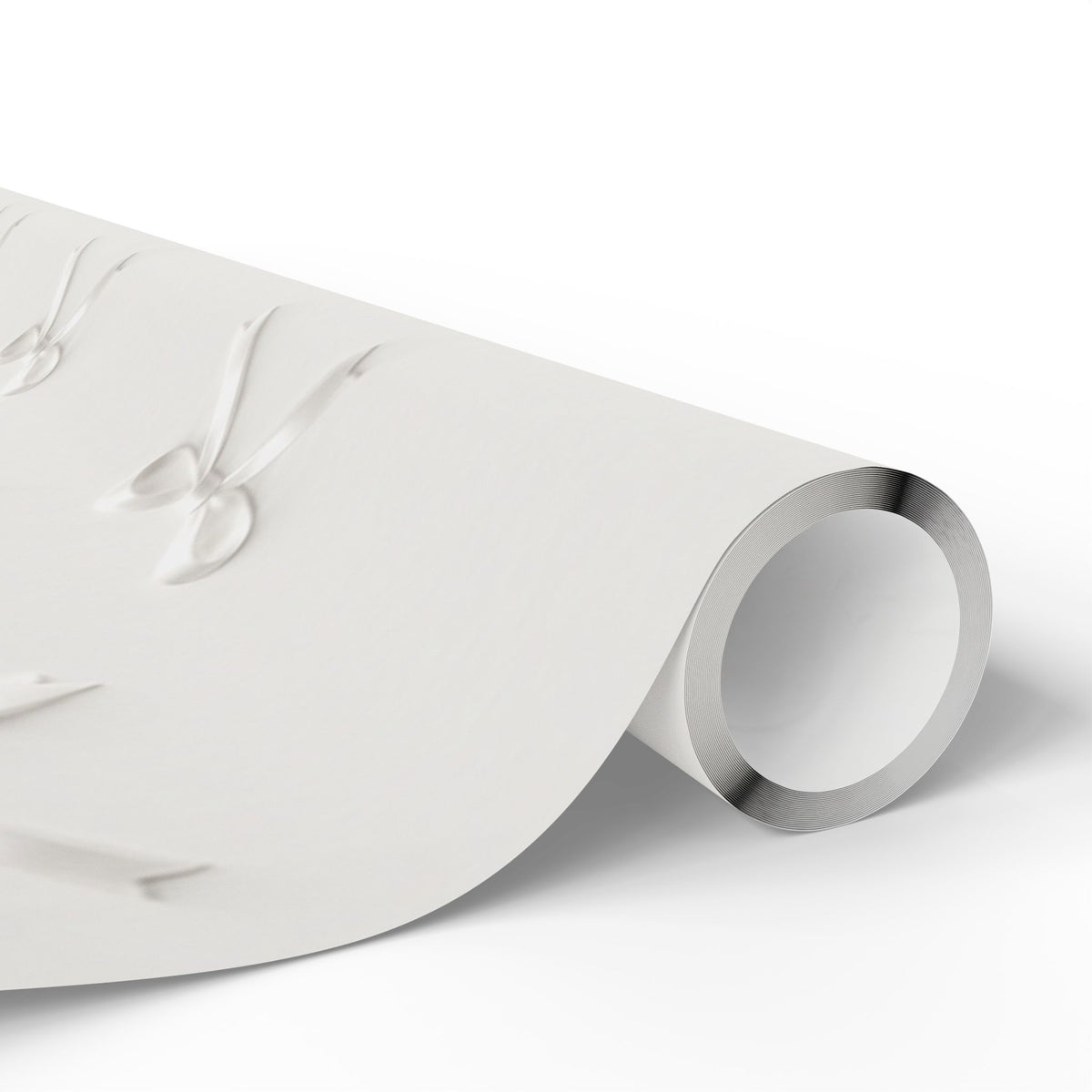 White Bows Designer Wrapping Paper