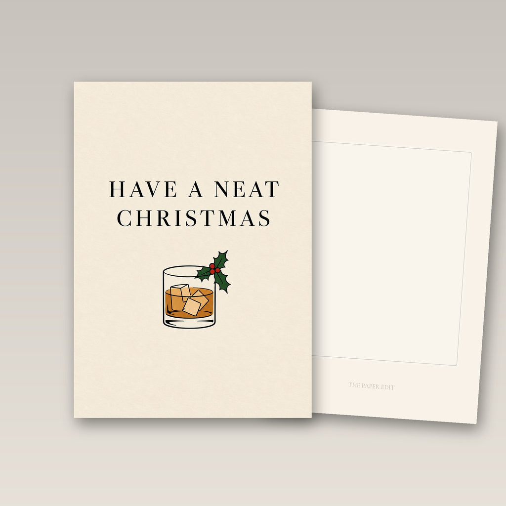 Have A Neat Christmas Card by The Paper Edit