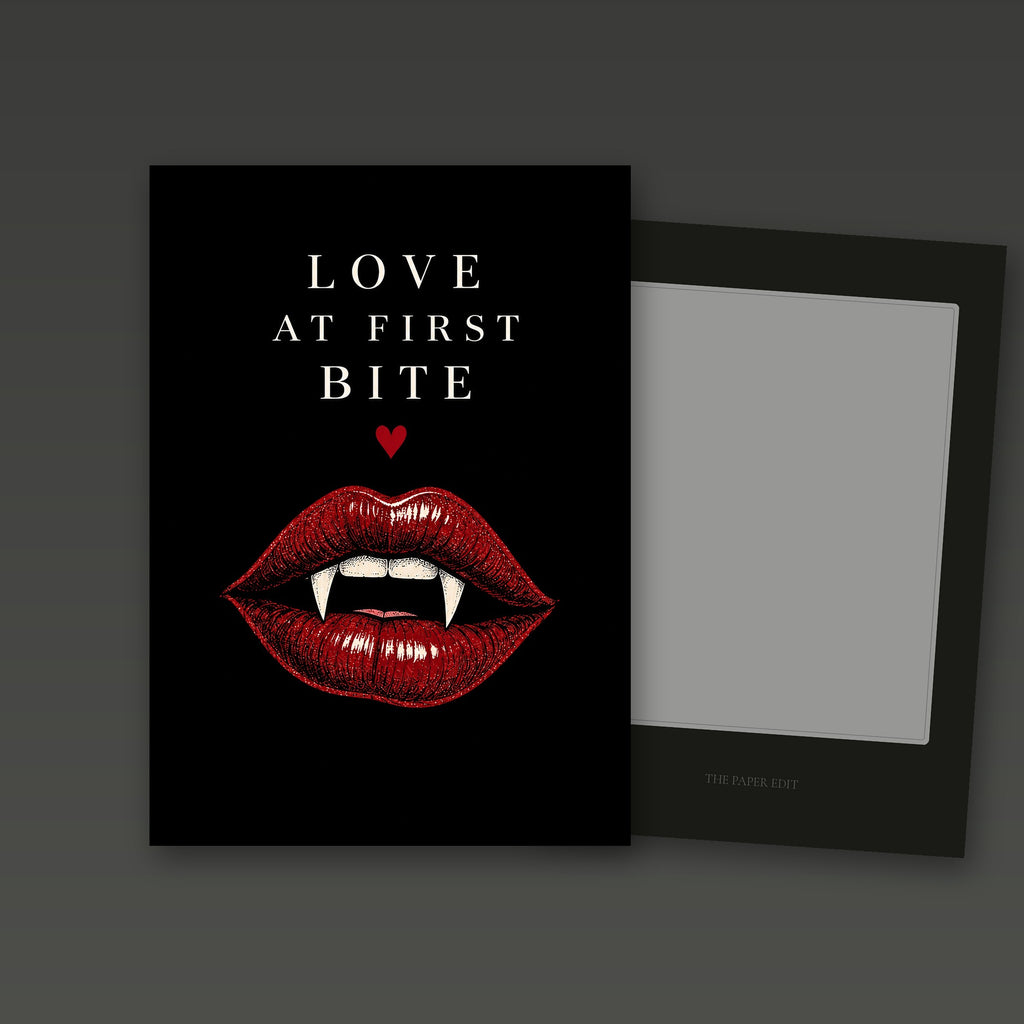Love At First Bite Card by The Paper Edit