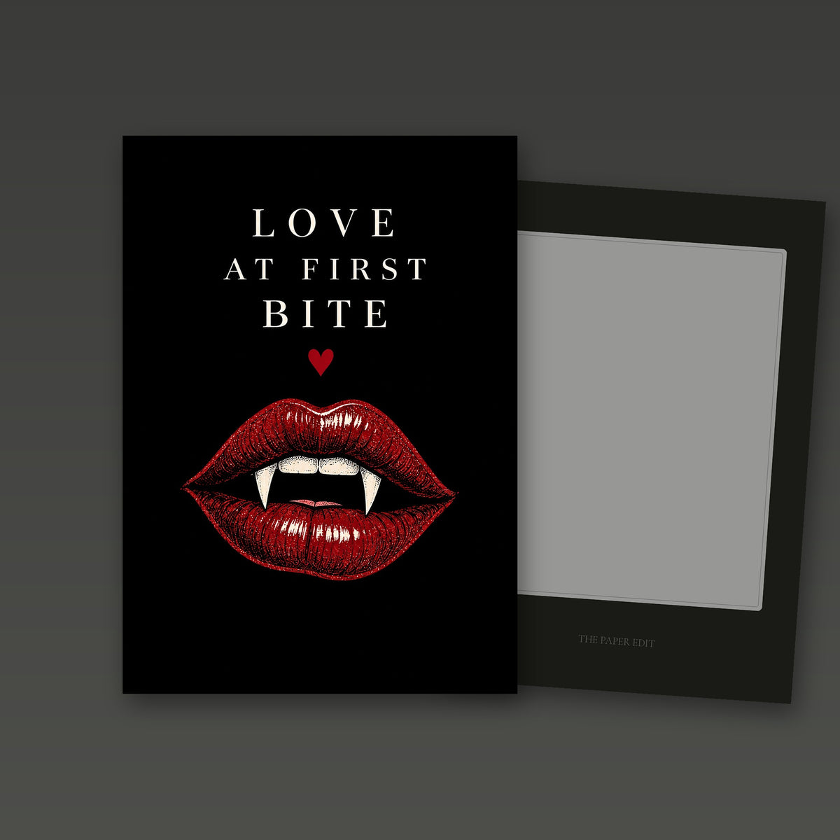Love At First Bite Card by The Paper Edit
