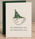 Oh Christmas Tea Card by The Paper Edit