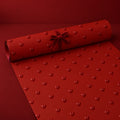 Red Hearts Wrapping Paper by The Paper Edit